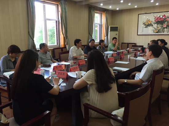 湖南省贸促会贺坚会长一行到我会调研 湖南省贸促会贺坚会长一行到我会调研